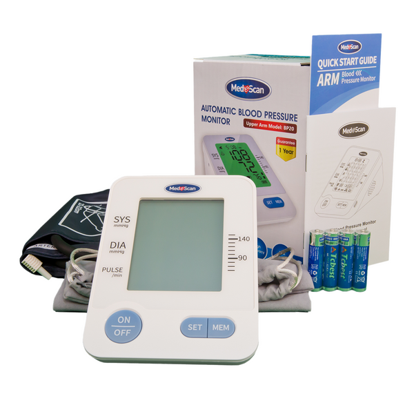 Blood Pressure Monitor Product and Contents