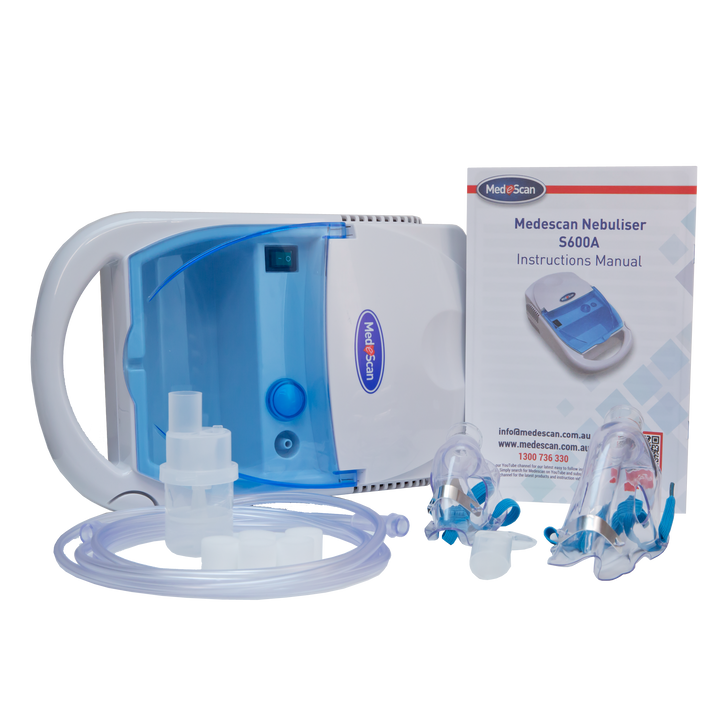 Nebuliser Asthma Machine Packaging Content 